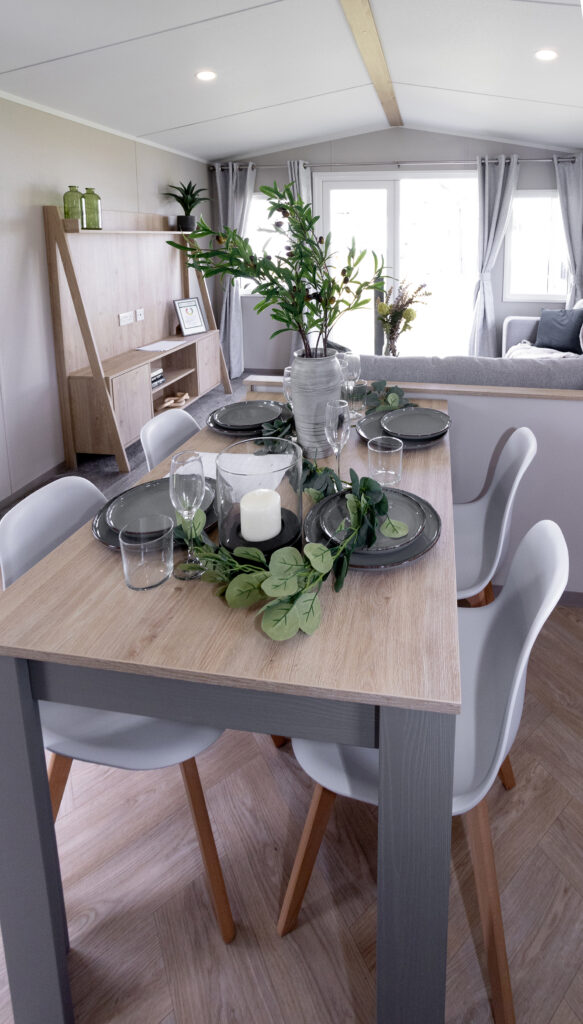 2026 Victory Silverwood static caravan dining