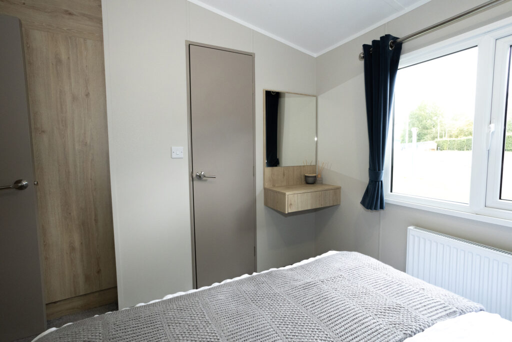 2026 Victory Silverwood static caravan master bedroom
