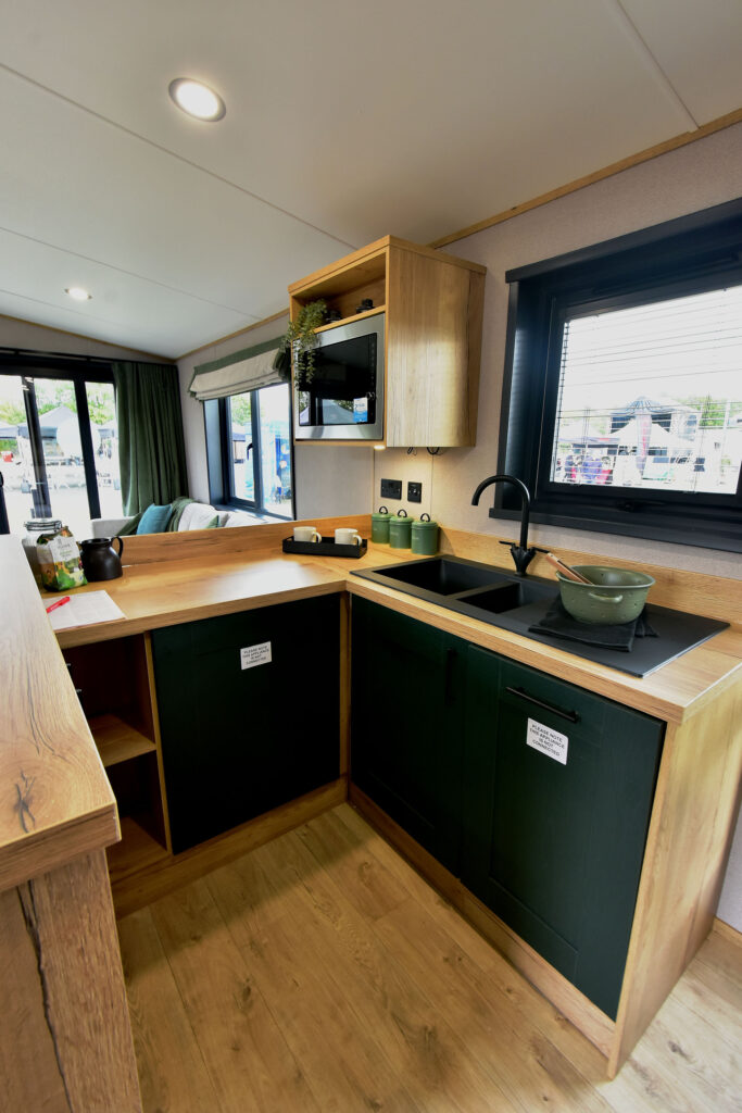 2026 ABI Ingleton static caravan kitchen