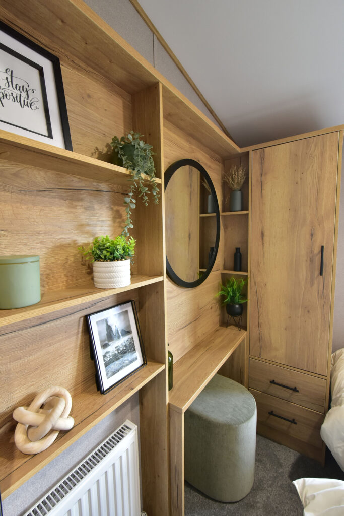 2026 ABI Ingleton static caravan twin bedroom