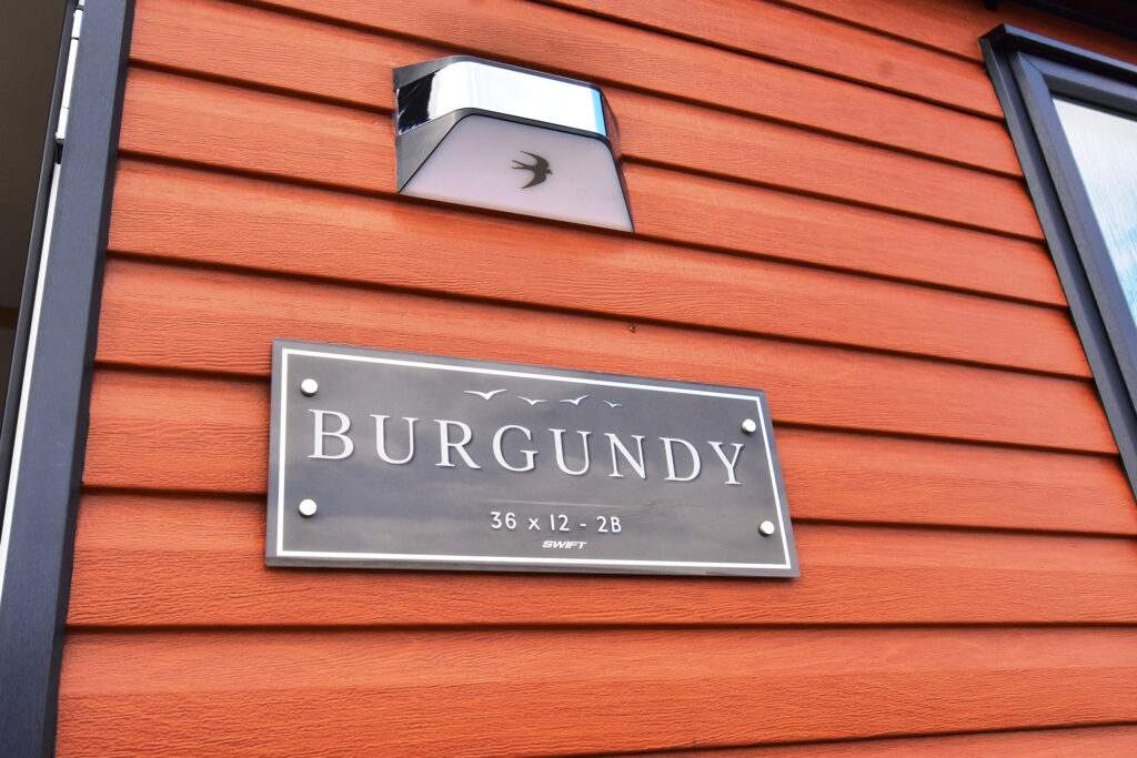 2026 Swift Burgundy static caravan