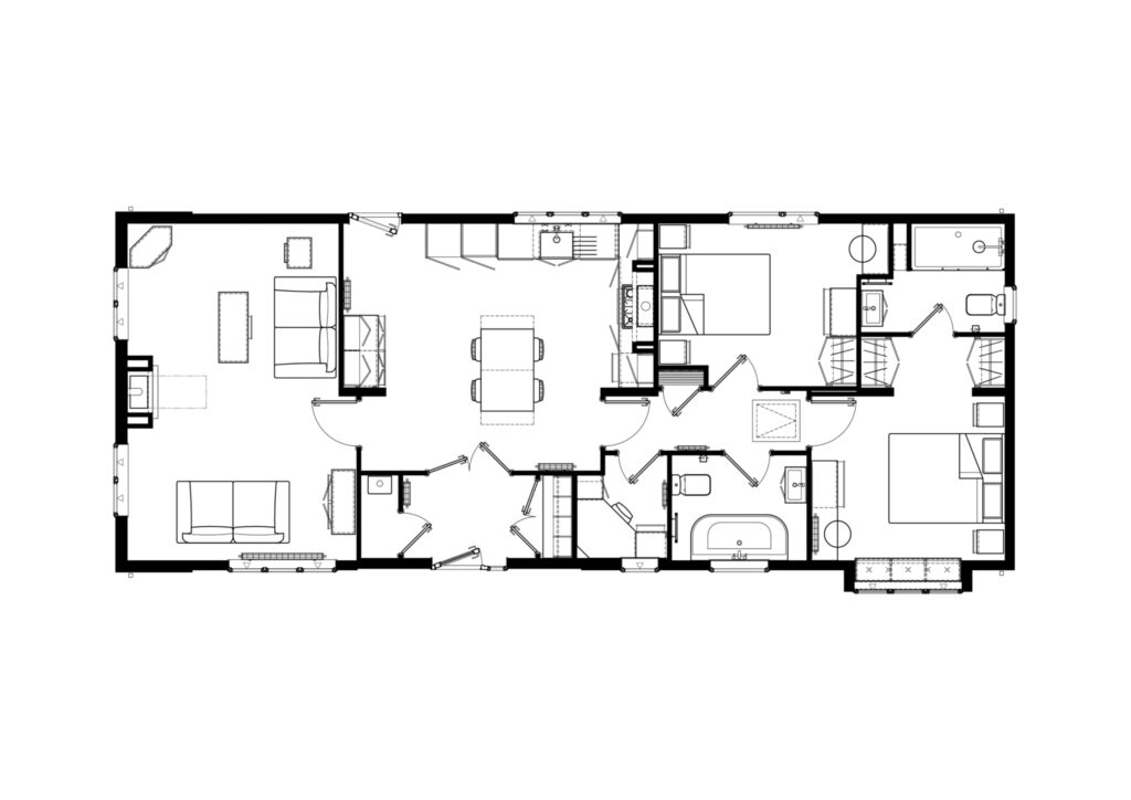 Omar Breckland park home floorplan