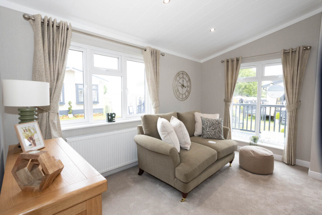 Omar Breckland park home lounge