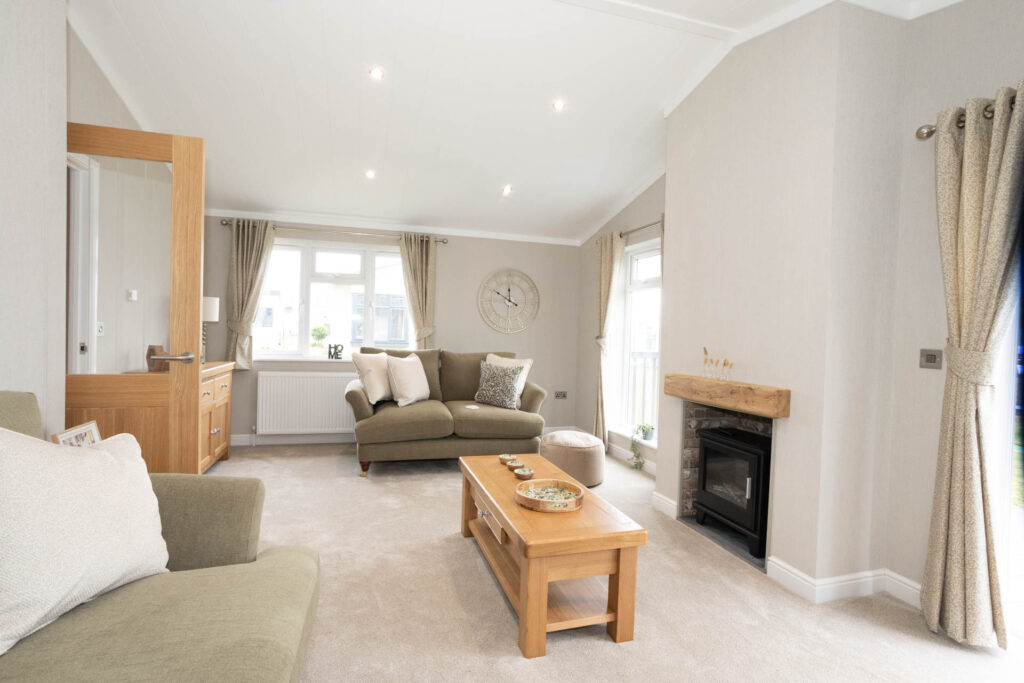 Omar Breckland park home lounge