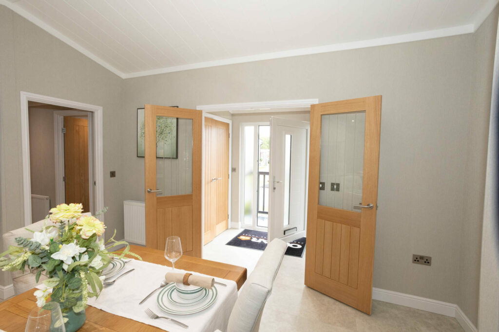 Omar Breckland park home entrance