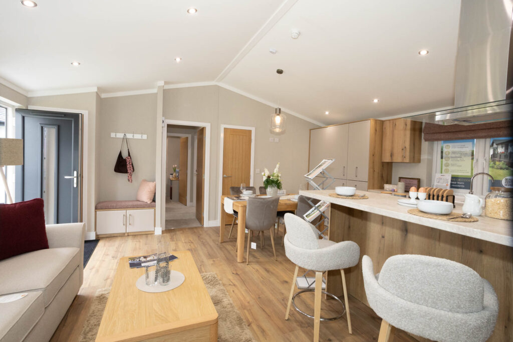 Omar Serenity park home kitchen