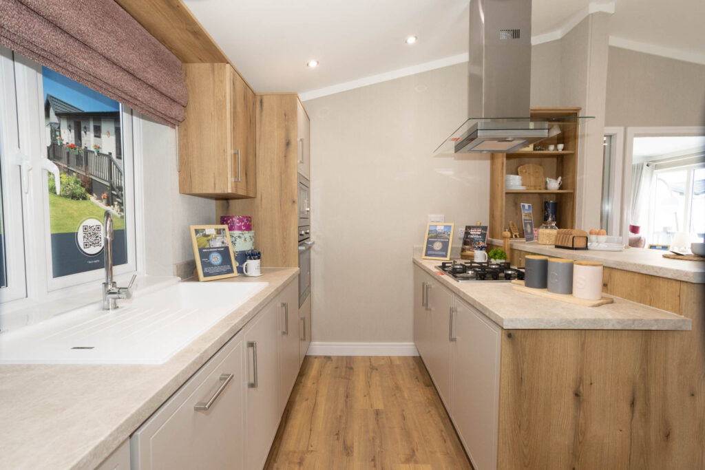 Omar Serenity park home kitchen