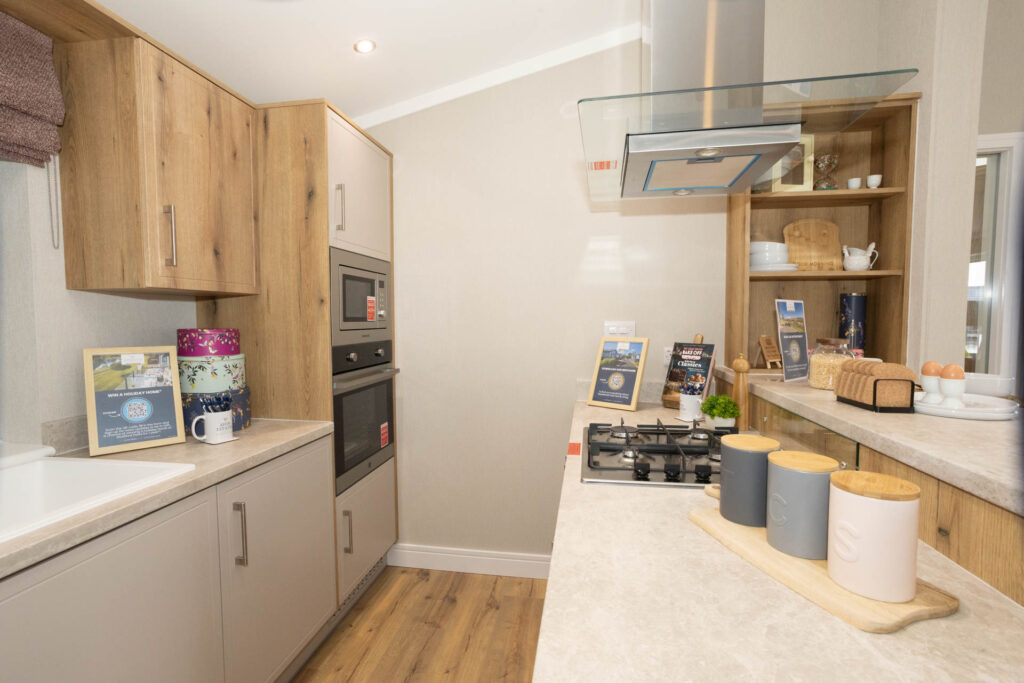 Omar Serenity park home kitchen