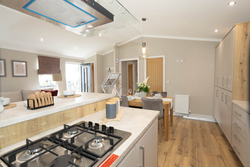 Omar Serenity park home kitchen