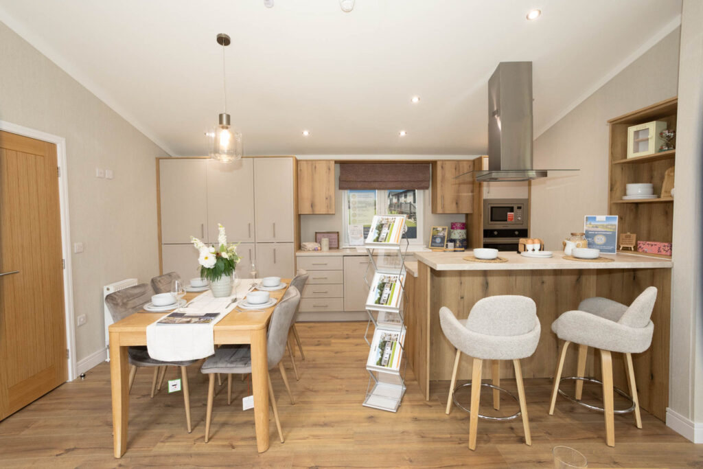 Omar Serenity park home kitchen