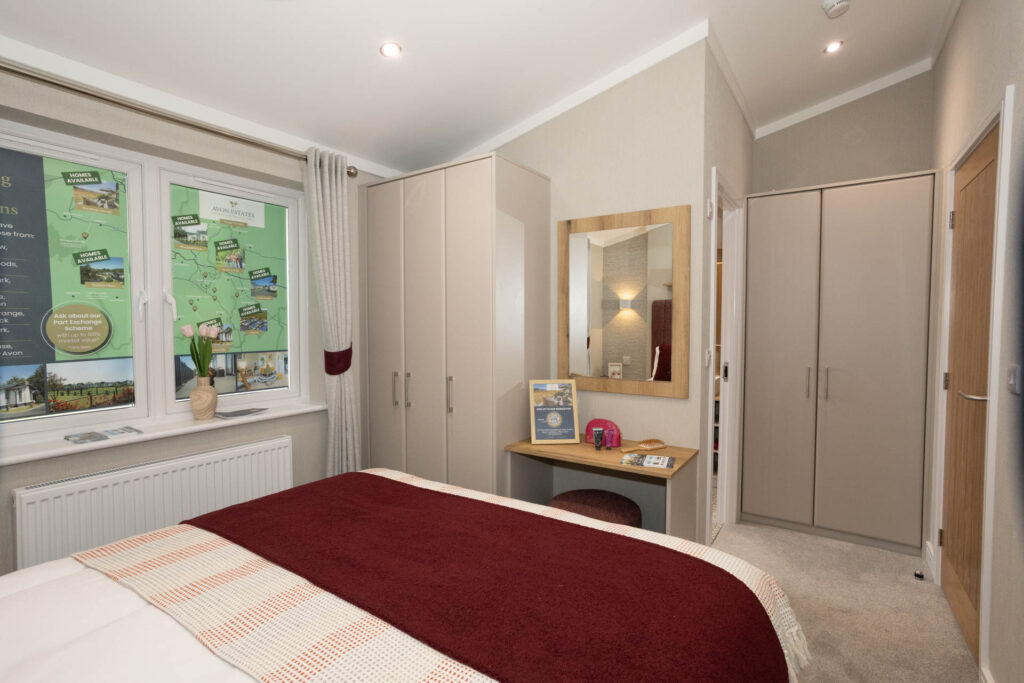 Omar Serenity park home master bedroom