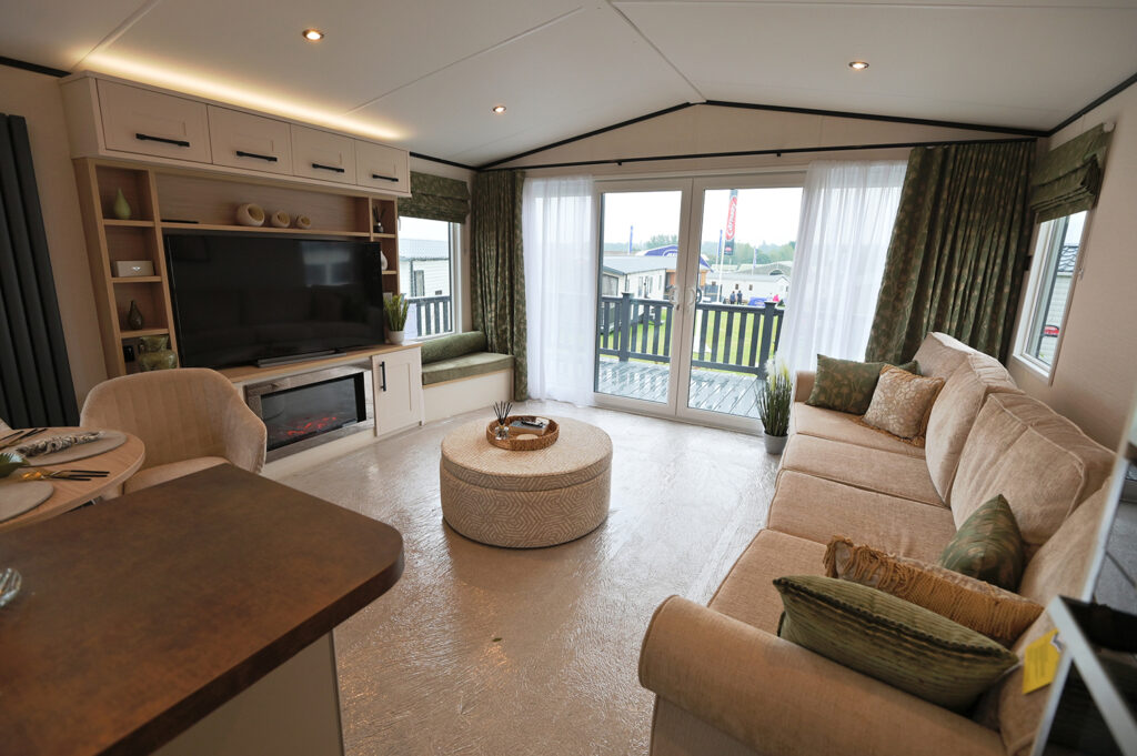 2026 Carnaby Grantley holiday lodge lounge