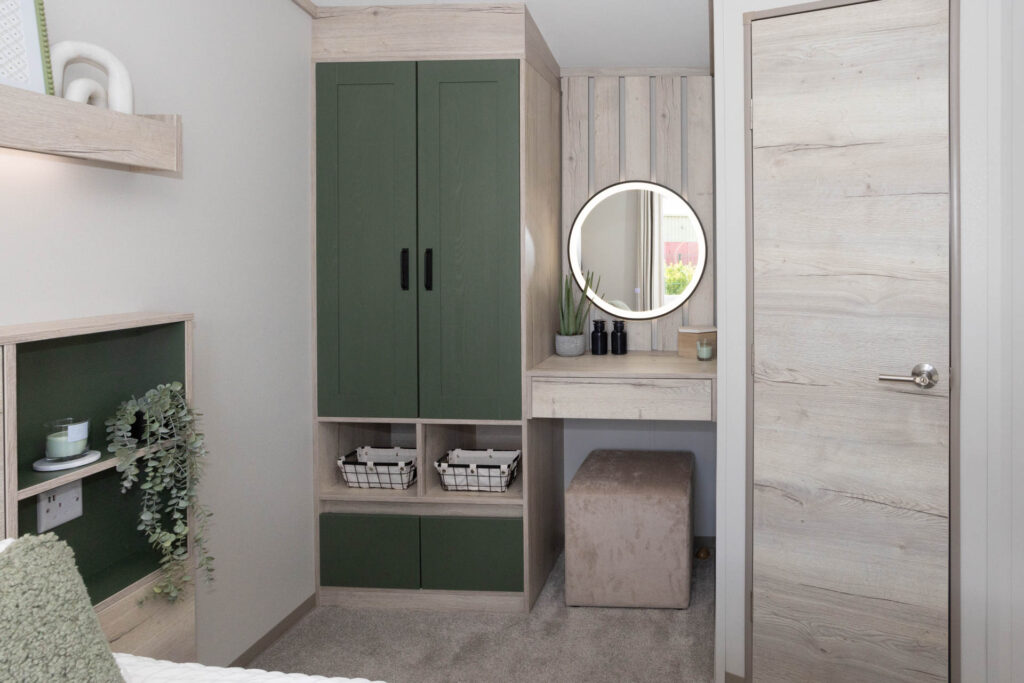 2026 Victory Ripley static caravan dressing table 