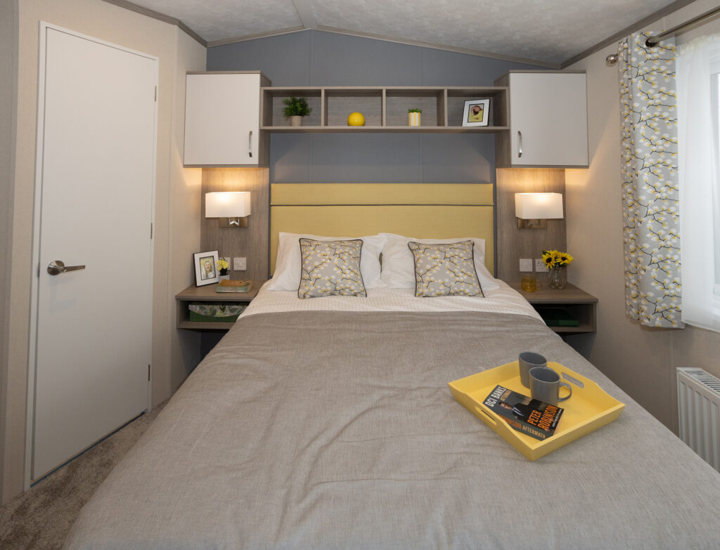 2026 Pemberton Regent holiday caravan double bedroom