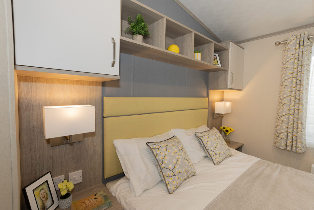 2026 Pemberton Regent holiday caravan double bedroom