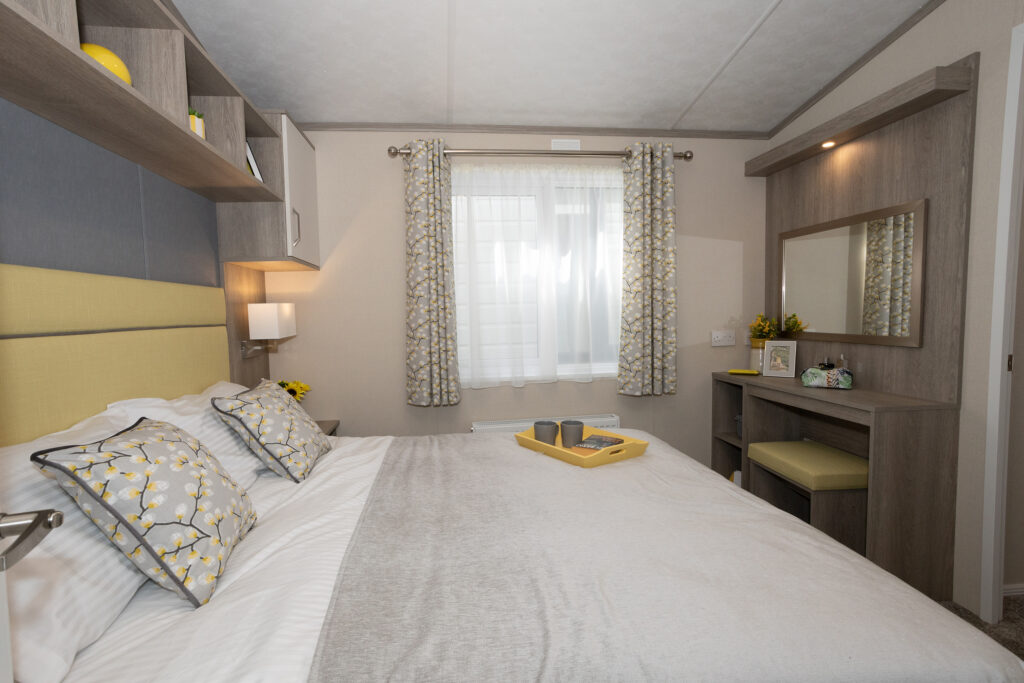 2026 Pemberton Regent holiday caravan double bedroom