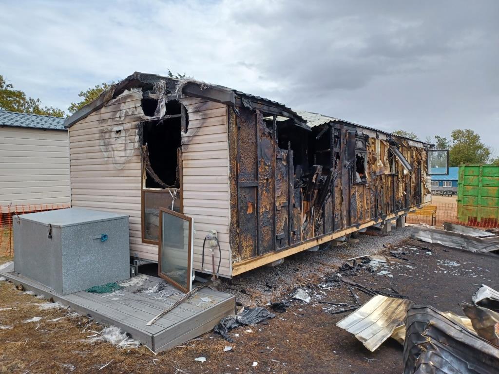 static caravan fire_static caravan insurance claim