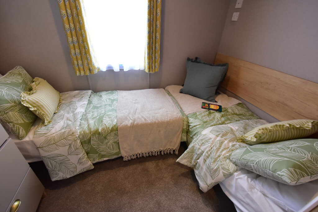 2026 Swift Provence Bay static caravan twin bedroom
