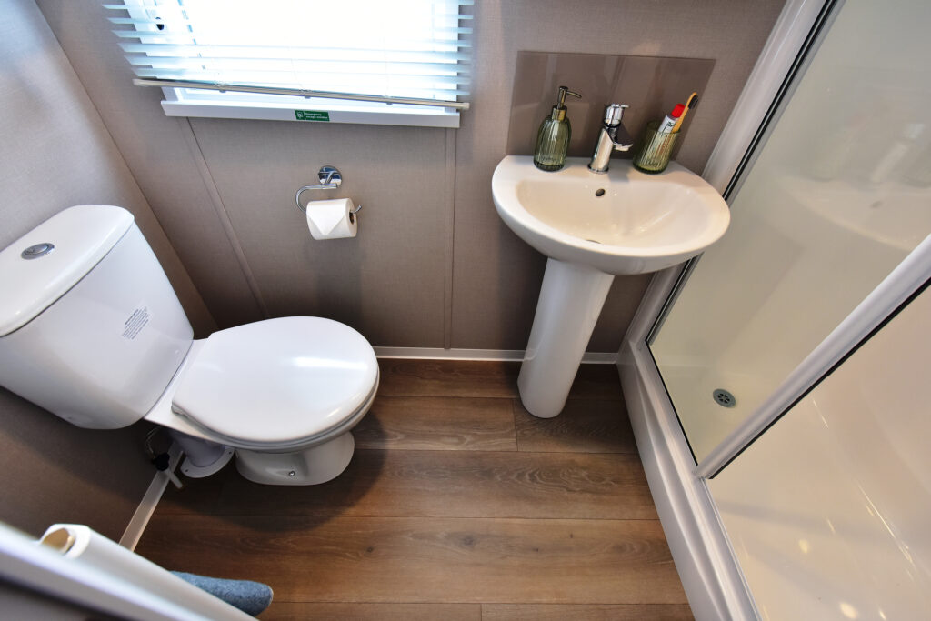 2026 Swift Provence Bay static caravan main washroom