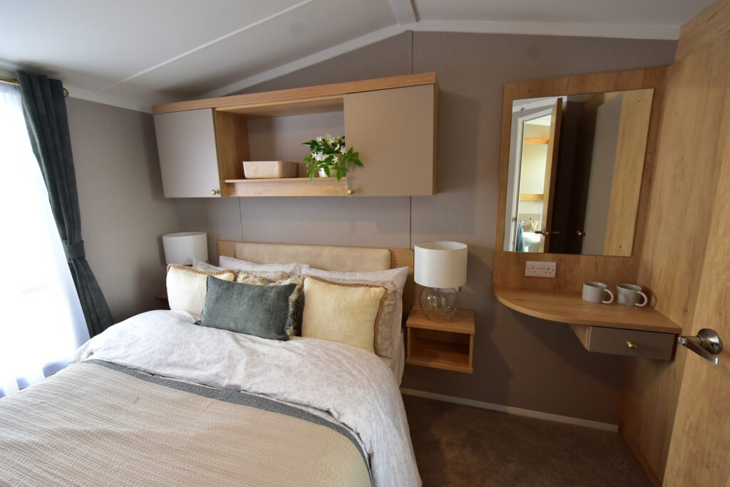 2026 Swift Provence Bay static caravan master bedroom