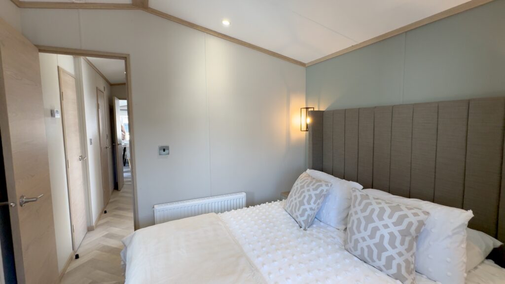 2026 Victory Harraway static caravan master bedroom
