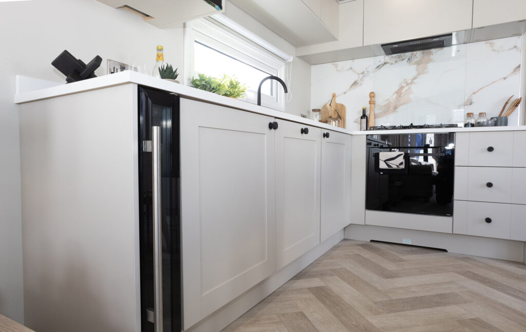 2026 Victory Harraway static caravan kitchen