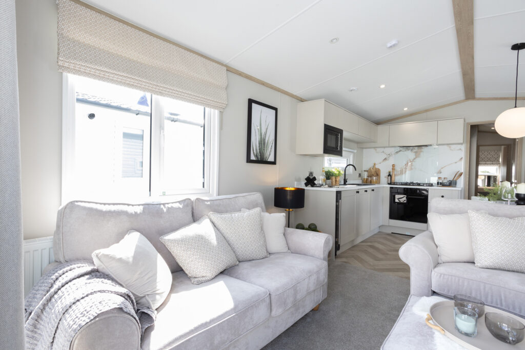 2026 Victory Harraway static caravan lounge