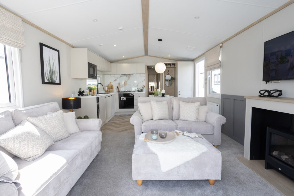 2026 Victory Harraway static caravan lounge