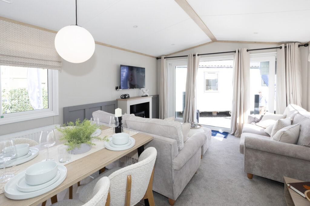 2026 Victory Harraway static caravan lounge