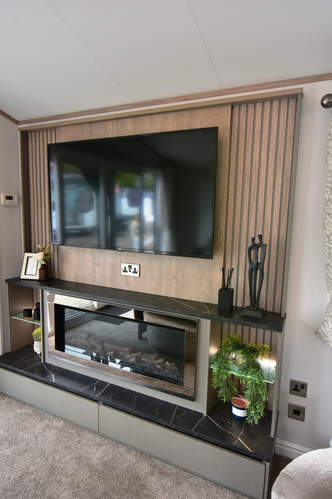 2026 Willerby Vogue static caravan lounge tv