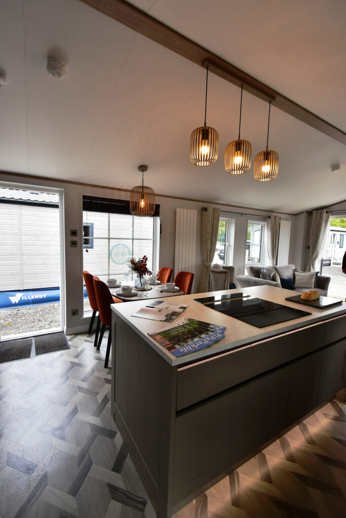 2026 Willerby Vogue static caravan kitchen