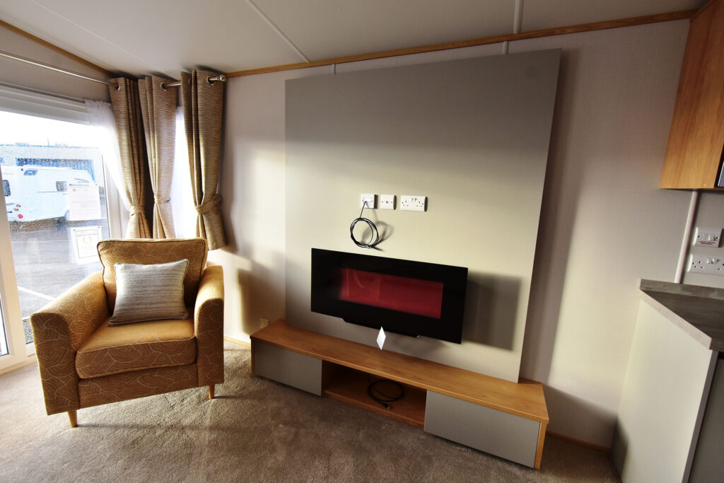 2026 Carnaby Melrose static caravan tv