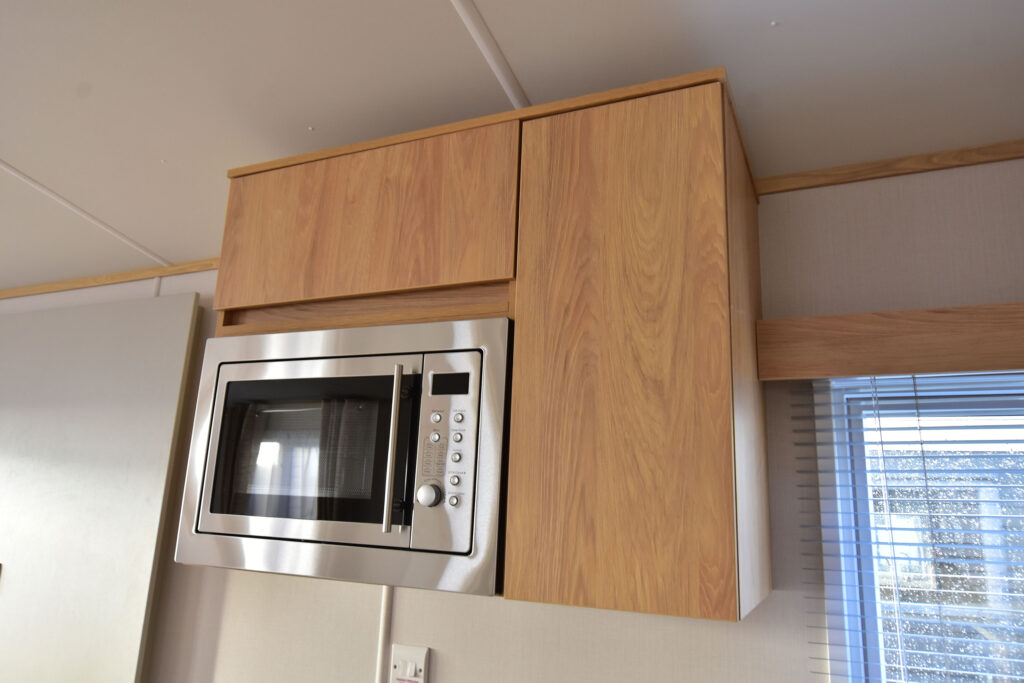 2026 Carnaby Melrose static caravan kitchen
