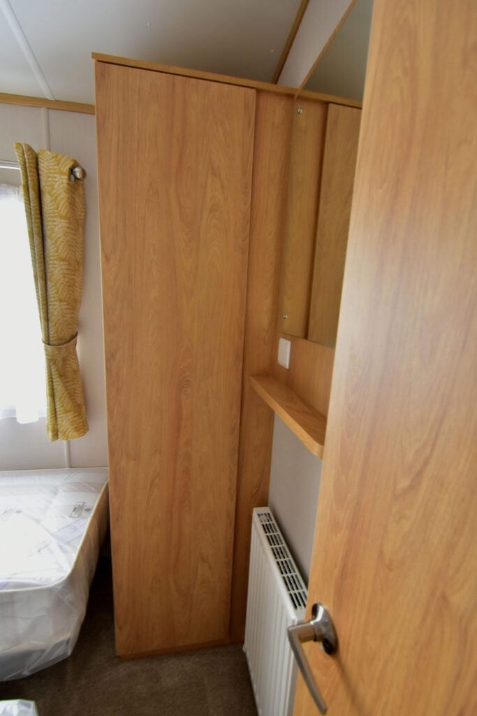 2026 Carnaby Melrose static caravan twin bedroom