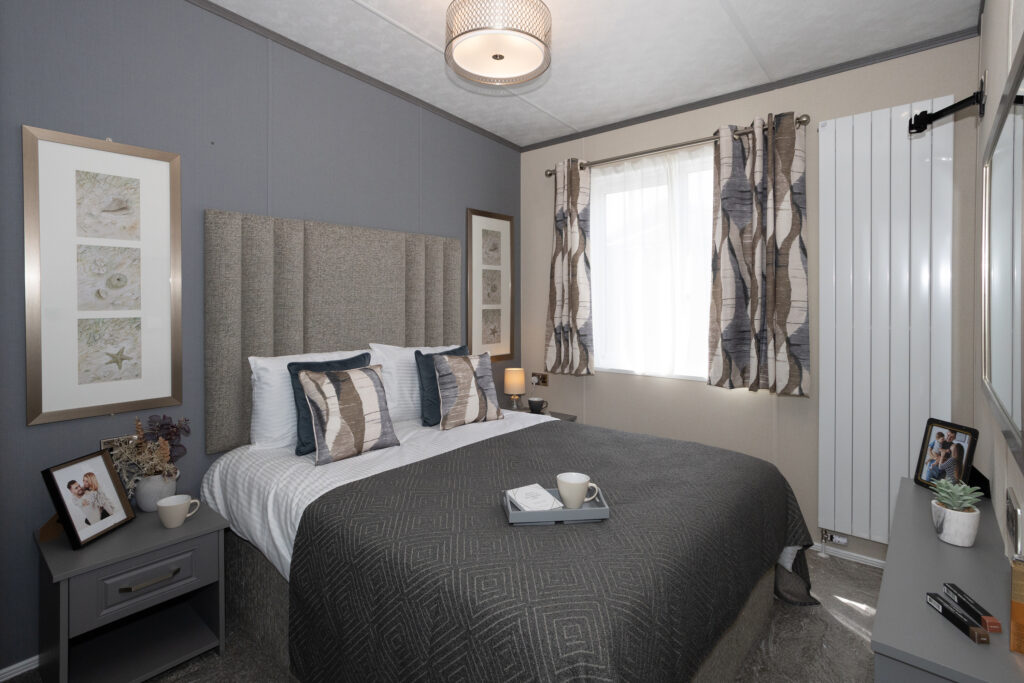 2026 Pemberton Glendale holiday lodge double bedroom