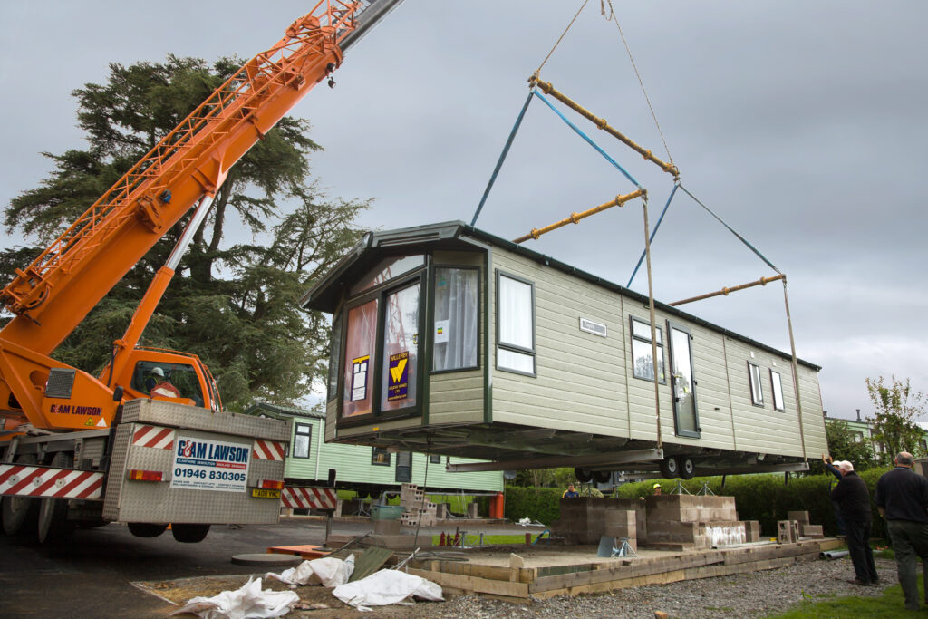 resiting a static caravan