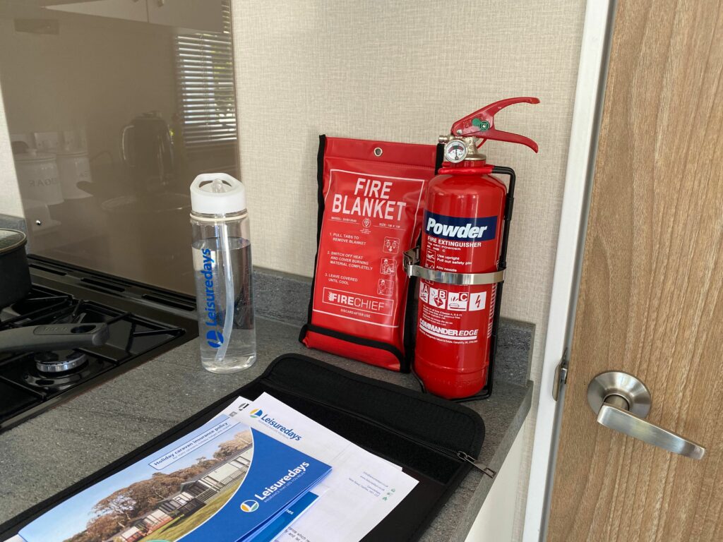 caravan fire safety kit
