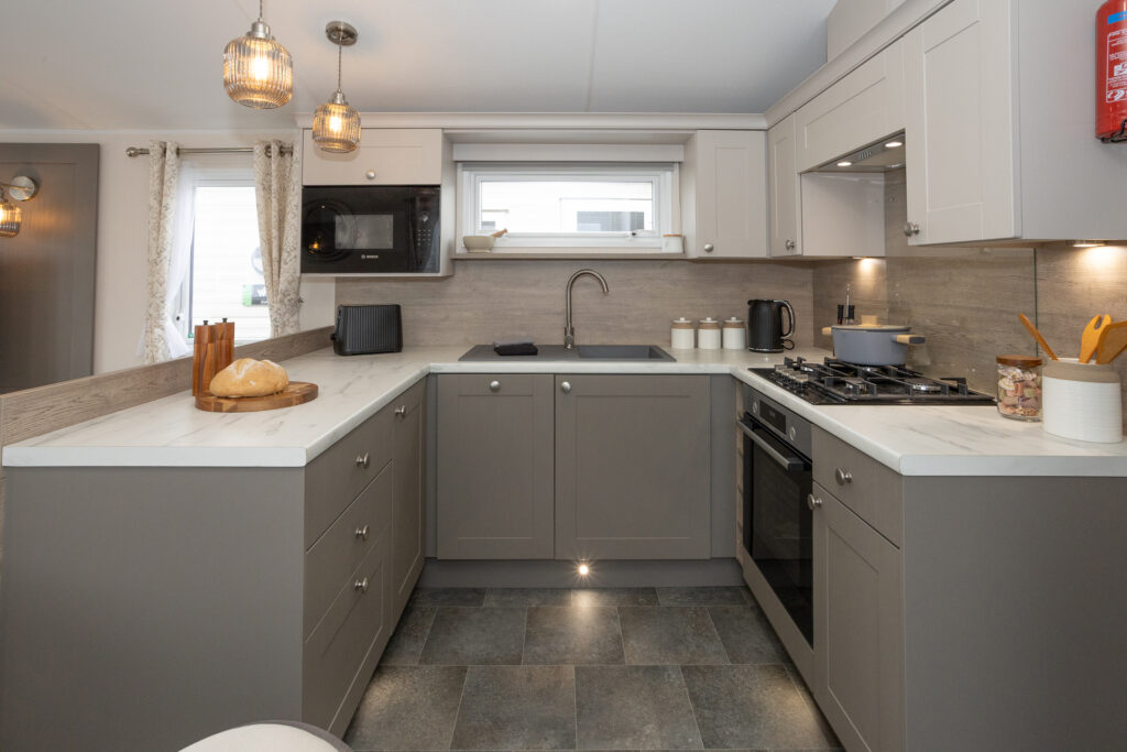2026 Willerby Salisbury static caravan kitchen