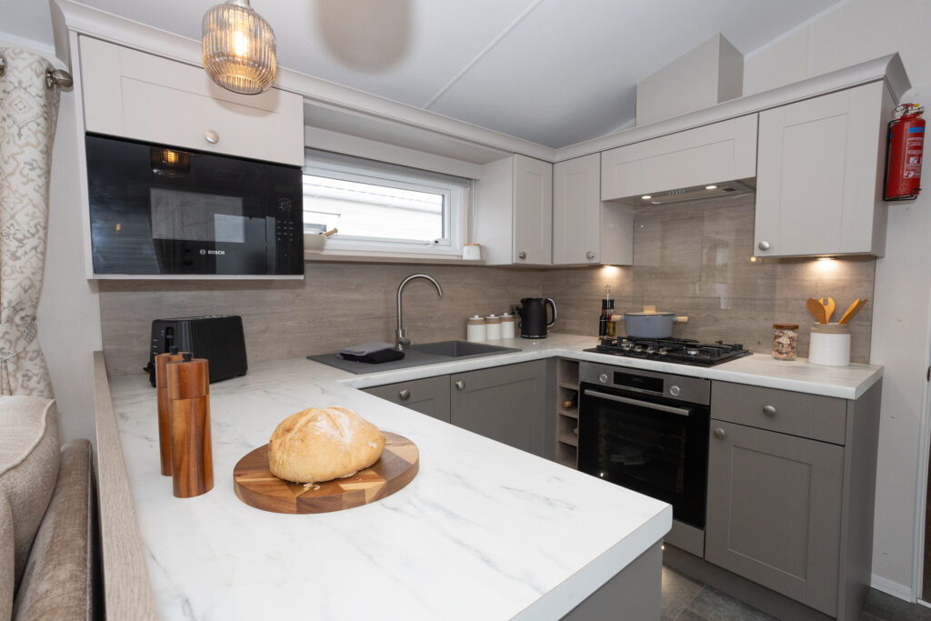 2026 Willerby Salisbury static caravan kitchen