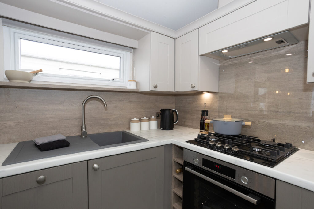 2026 Willerby Salisbury static caravan kitchen