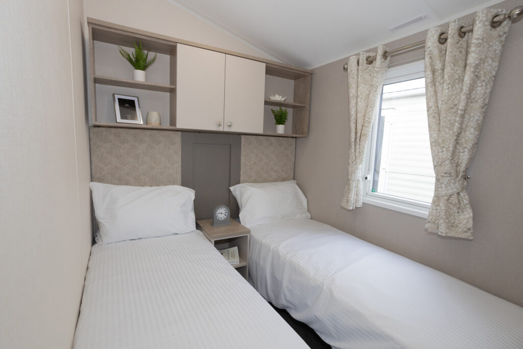 2026 Willerby Salisbury static caravan twin bedroom
