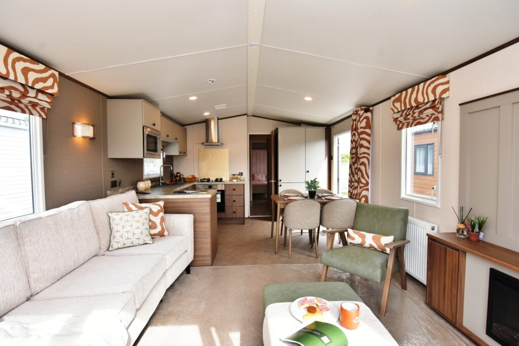 2026 Carnaby Carrington static caravan floorplan interior