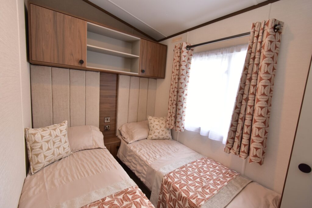 2026 Carnaby Carrington static caravan twin bedroom