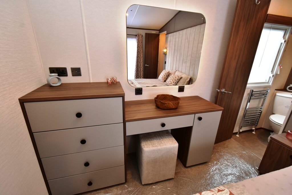 2026 Carnaby Carrington static caravan master bedroom