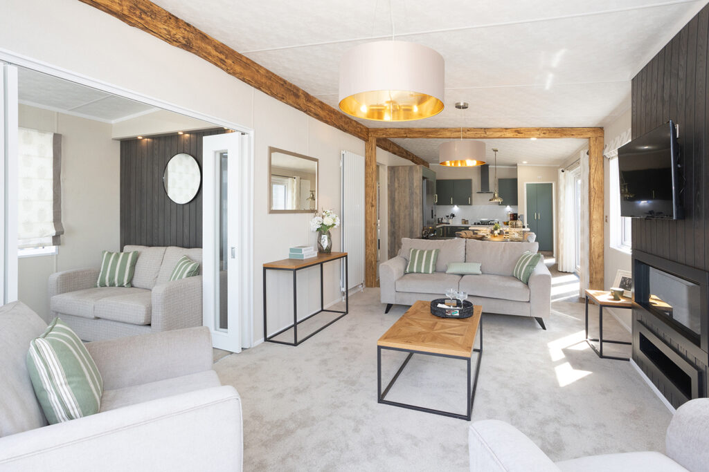 2026 Pemberton Rivendale holiday lodge lounge
