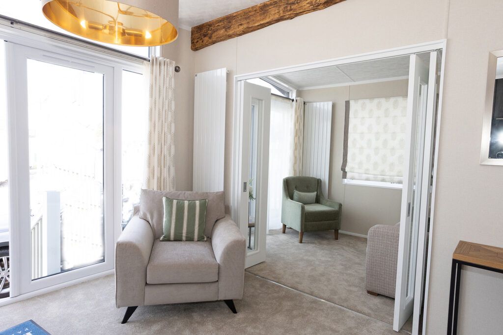 2026 Pemberton Rivendale holiday lodge lounge
