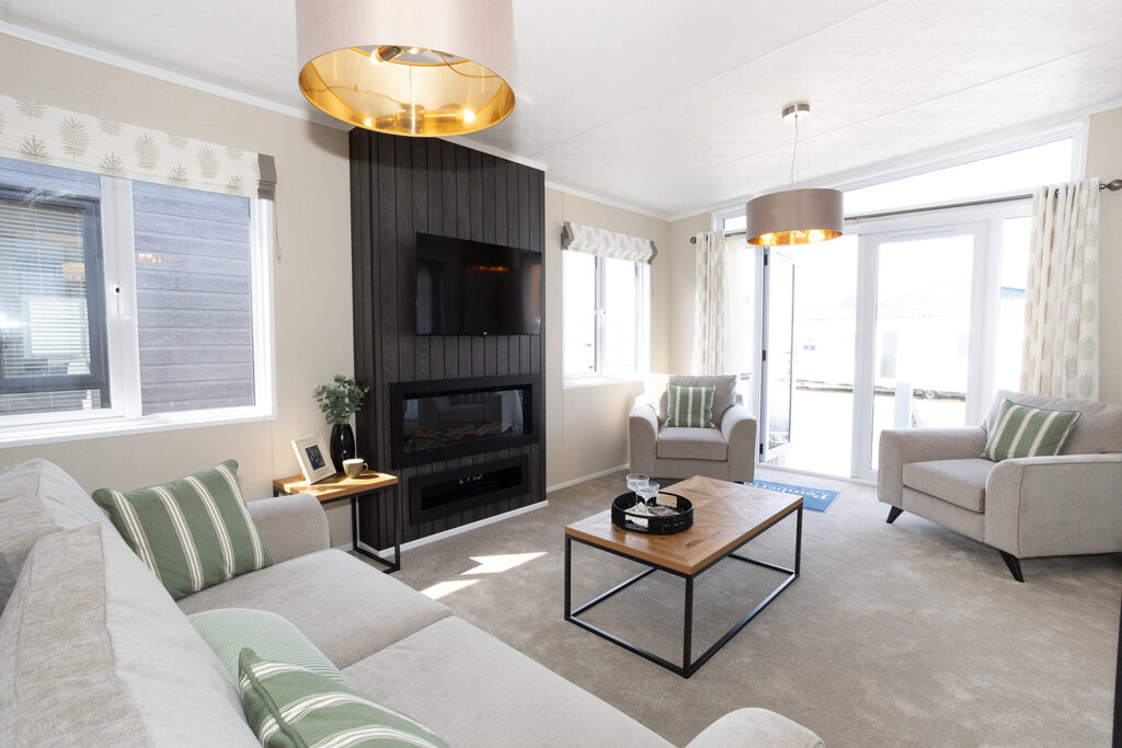 2026 Pemberton Rivendale holiday lodge lounge