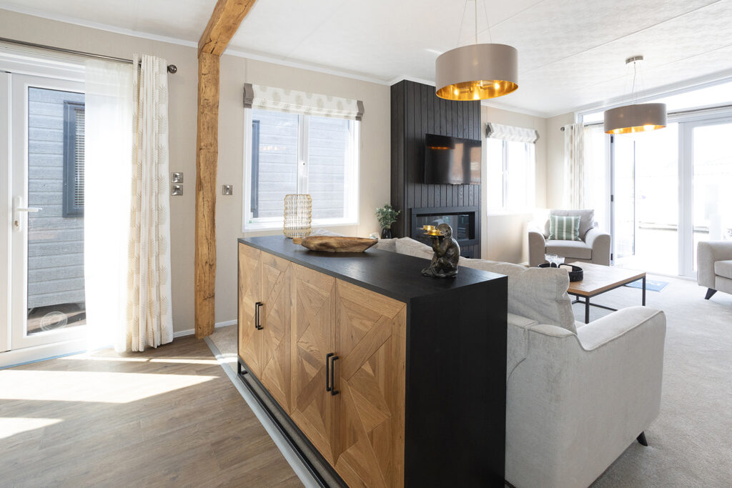 2026 Pemberton Rivendale holiday lodge lounge