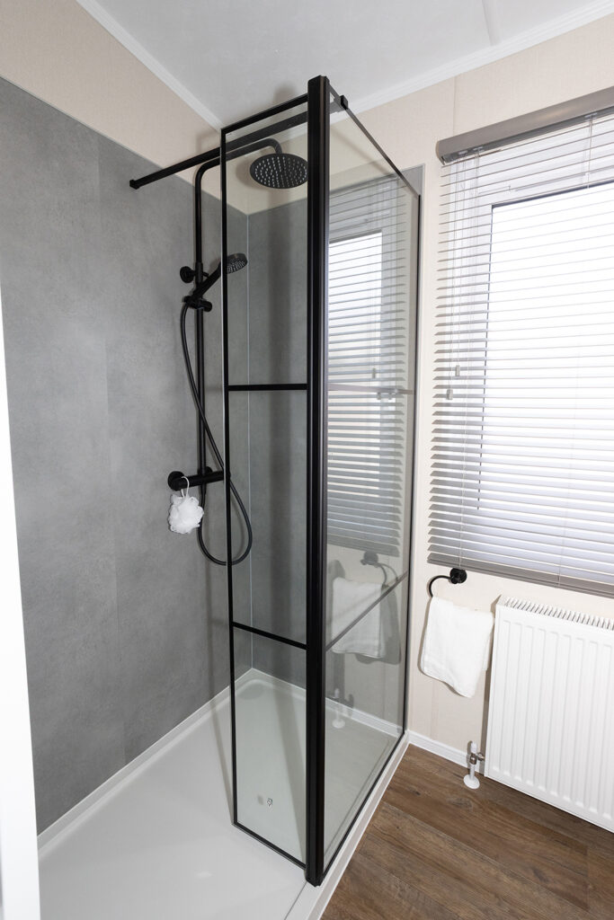 2026 Pemberton Rivendale holiday lodge shower room