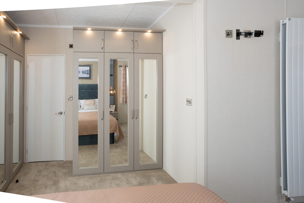 2026 Pemberton Rivendale holiday lodge master bedroom wardrobes